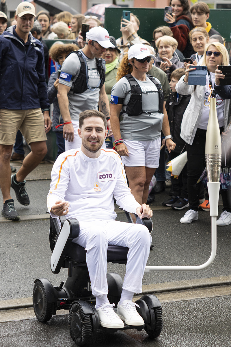 JO Paris 2024 : Flamme Olympique à Bordeaux