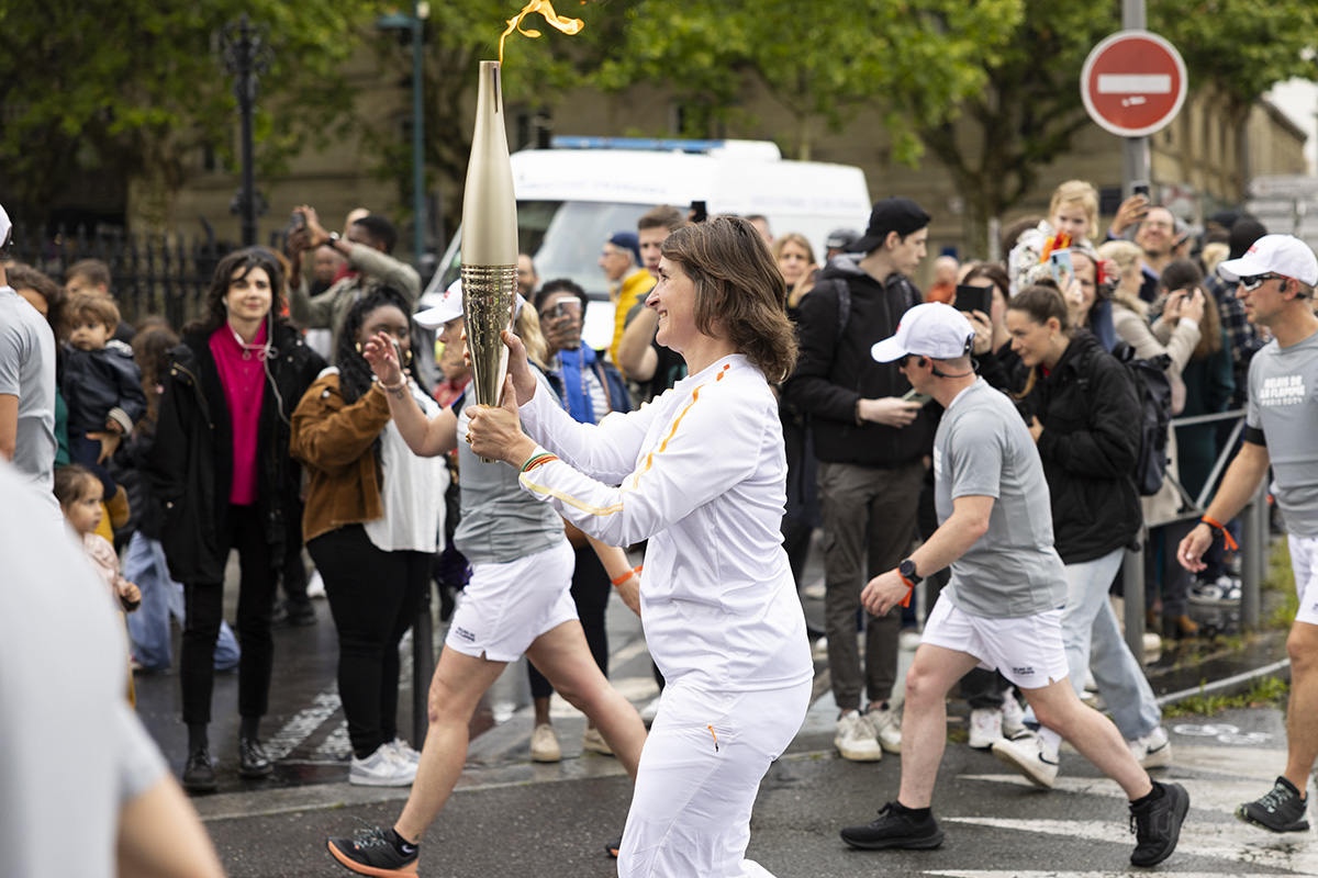 JO Paris 2024 : Flamme Olympique à Bordeaux