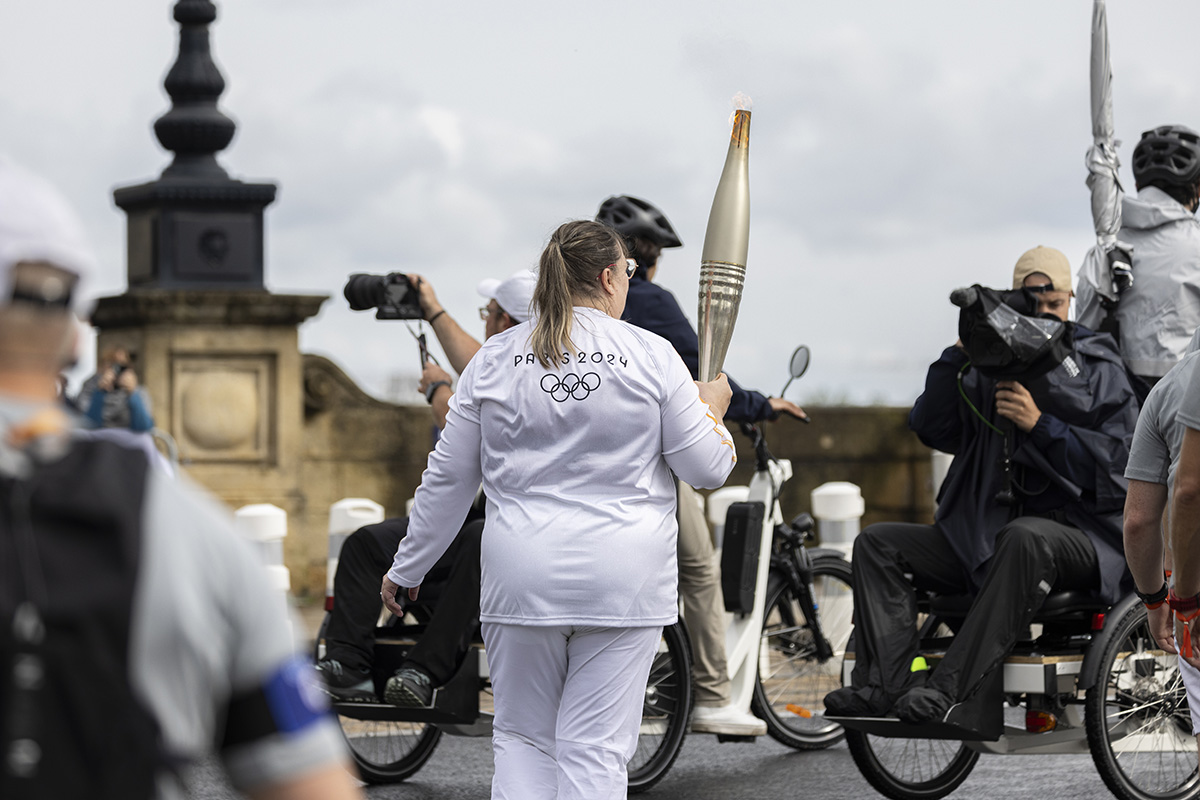 JO Paris 2024 : Flamme Olympique à Bordeaux